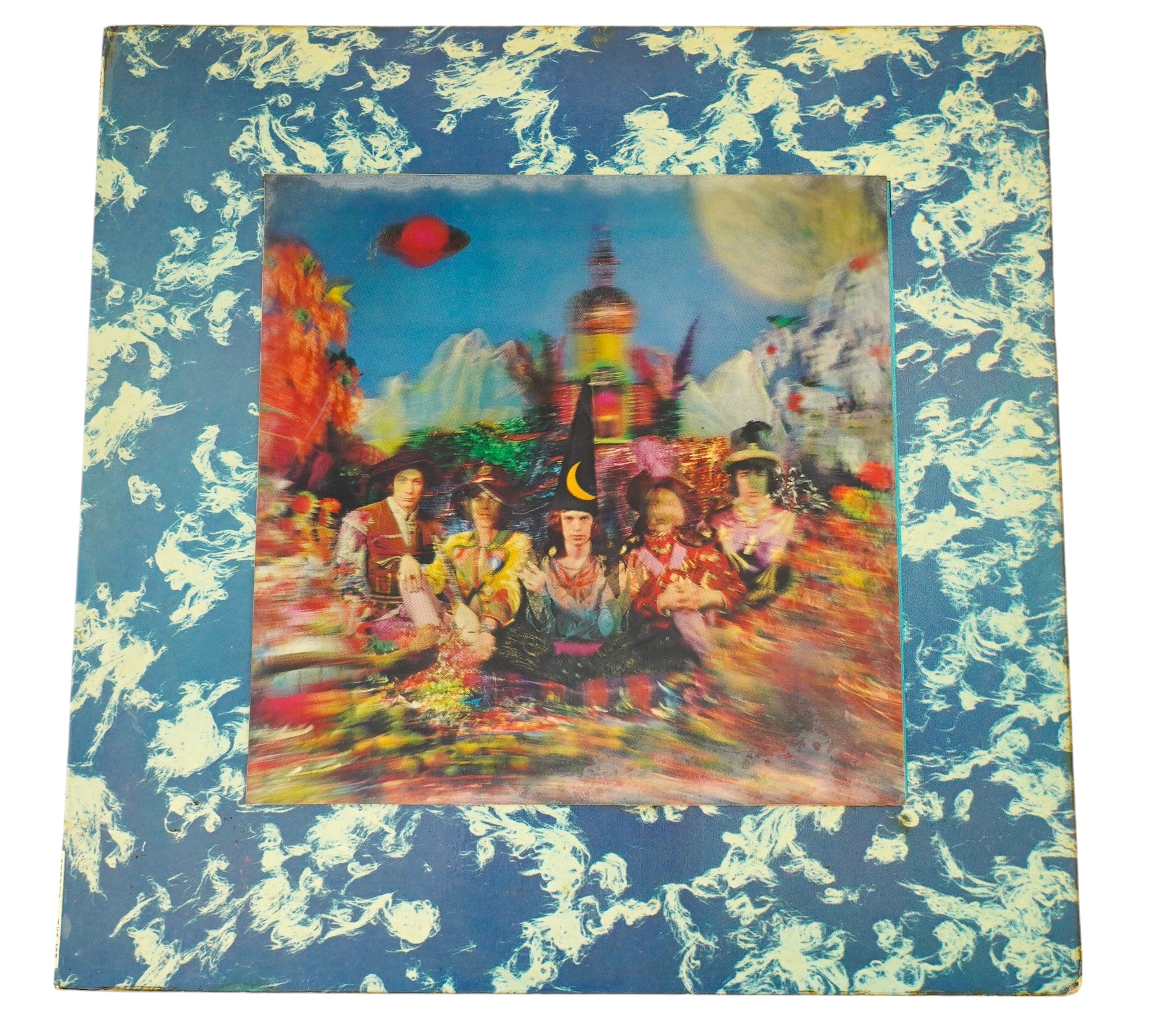 The Rolling Stones; Their Satanic Majesties Request, 3d gatefold sleeve, red inner, stereo on Decca TXS 103, 1967. Condition - fair, some wear to sleeve and scratches to vinyl